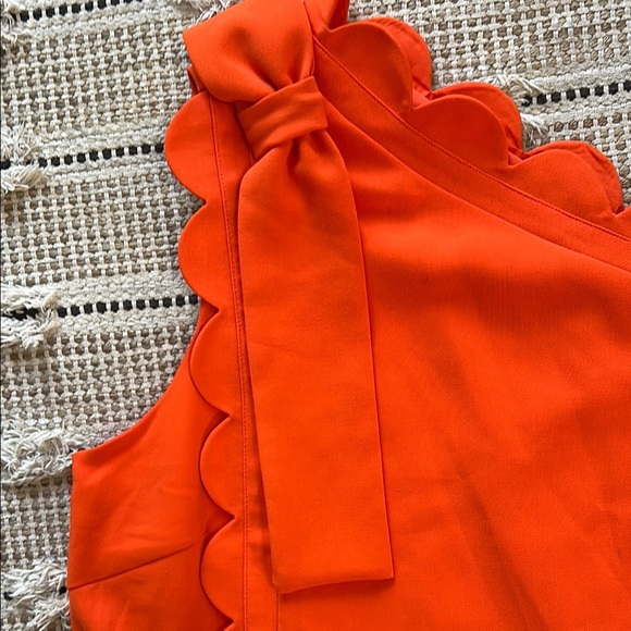 Victoria Beckham Vibrant Orange Dress - Picture 3 of 6